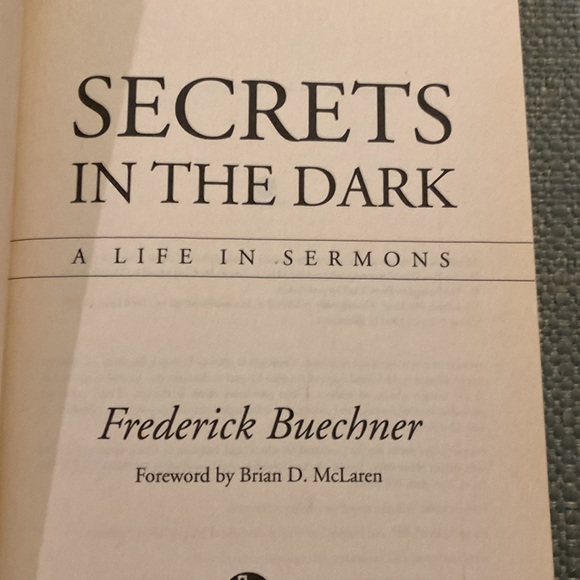 EUC book Secrets in the Dark by Frederick Buechner - Picture 4 of 6